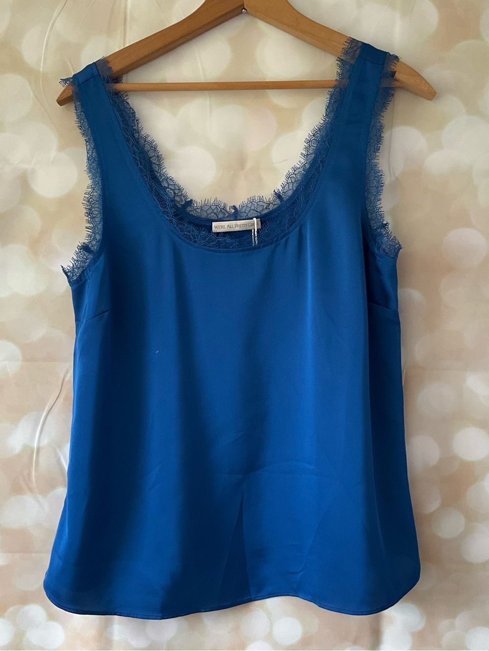 WAPG We’re All Pretty Girls Blue Camisole Blouse